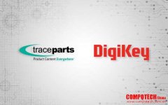 DigiKey 與 TraceParts 合作，增加了可下載 CAD 模型產品的選擇